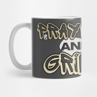 Prayers & Grind graphic Mug